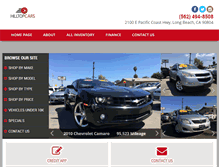 Tablet Screenshot of hilltopcars.com